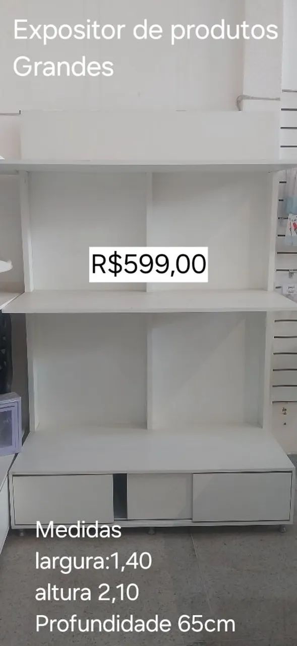 Prateleira expositora  - Foto 2