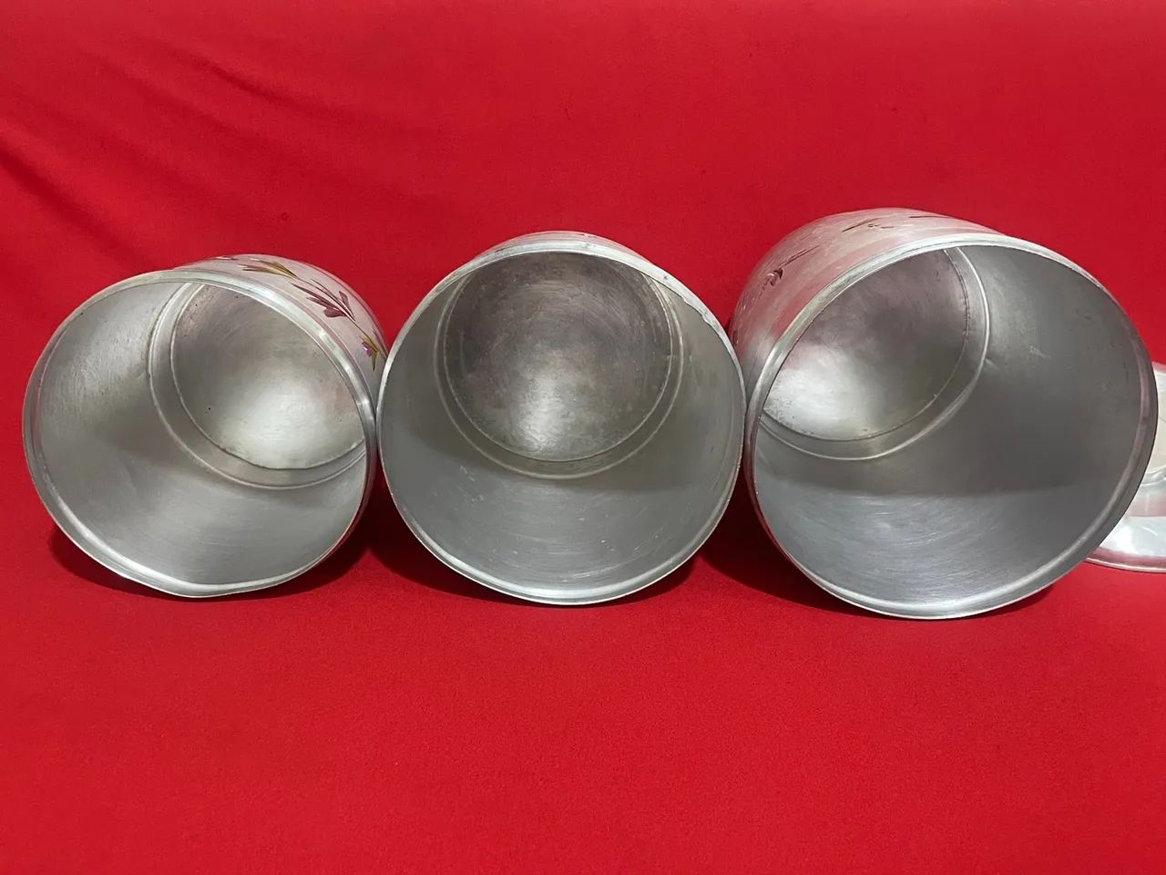 Conjunto de Potes Vintage de Alumínio  - Foto 3