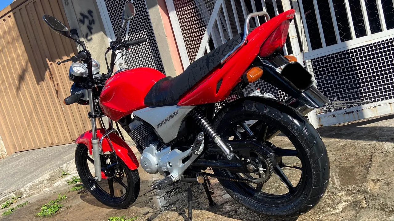 Cg 150 sport vermelha  - Foto 3