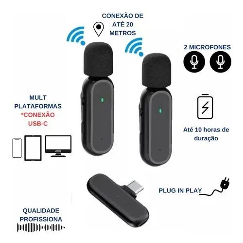 Microfone H'maston Anti Ruído Tipo C - Foto 5