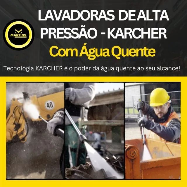 LAVADORAS  DE ALTA PRESSÃO  COM ÁGUA QUENTE - KARCHER  - Foto 3