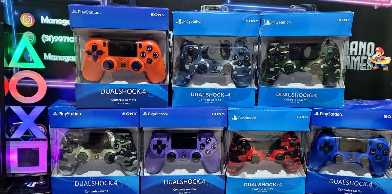 Controle Ps4 - Foto 3