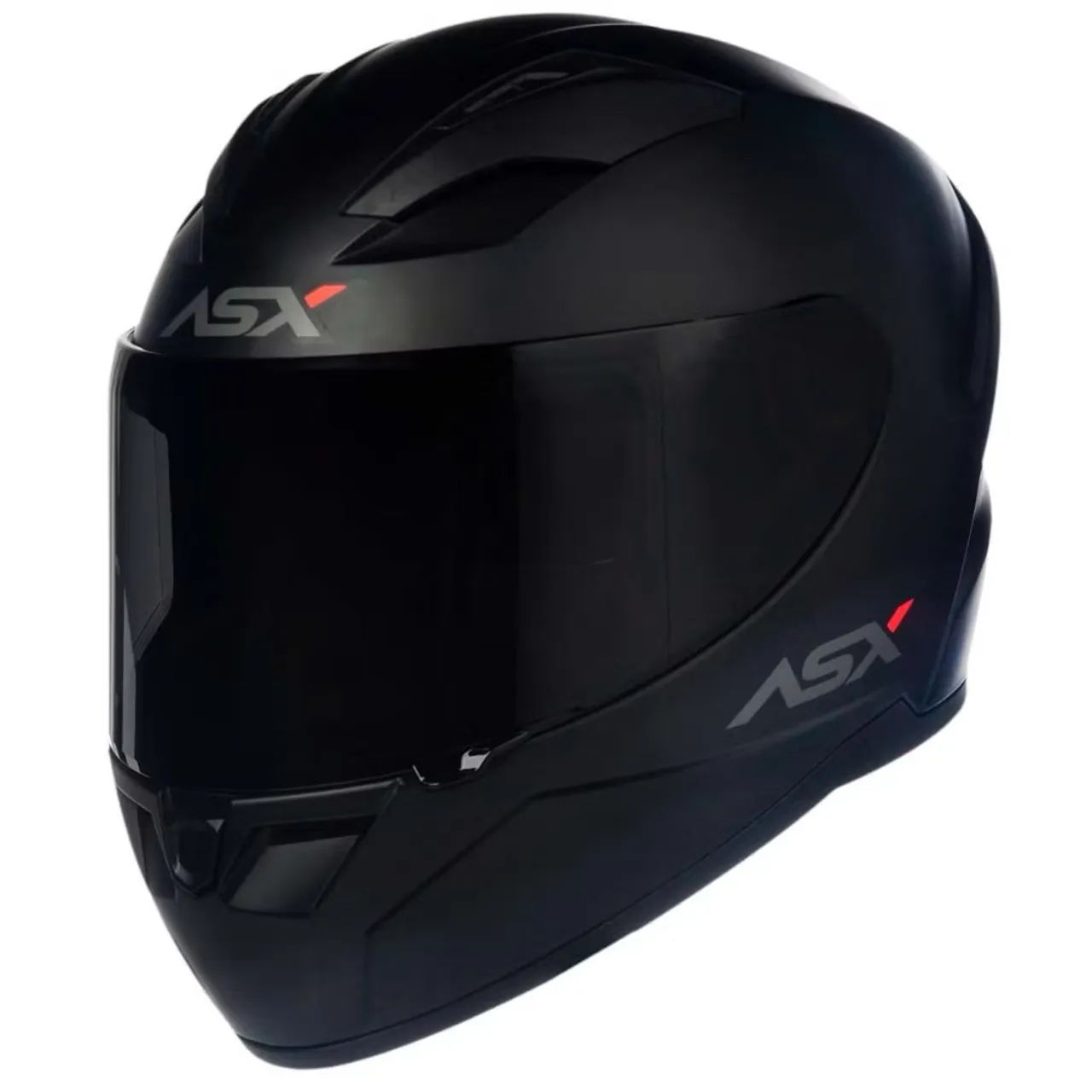 Capacete Unissex ASX City Fosco Preto - Foto 2