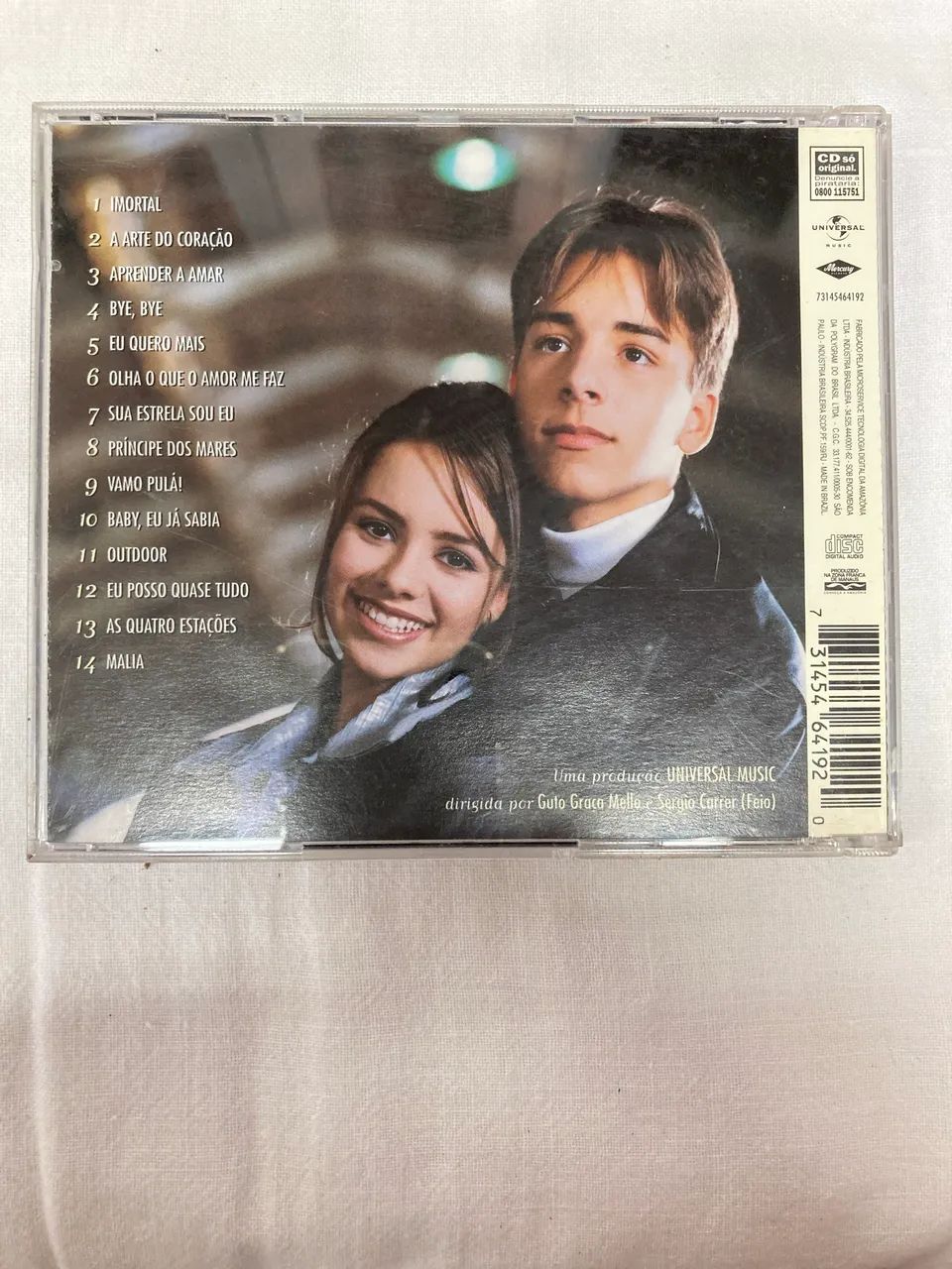 CD Original Sandy e Júnior As quatro estações  - Foto 2