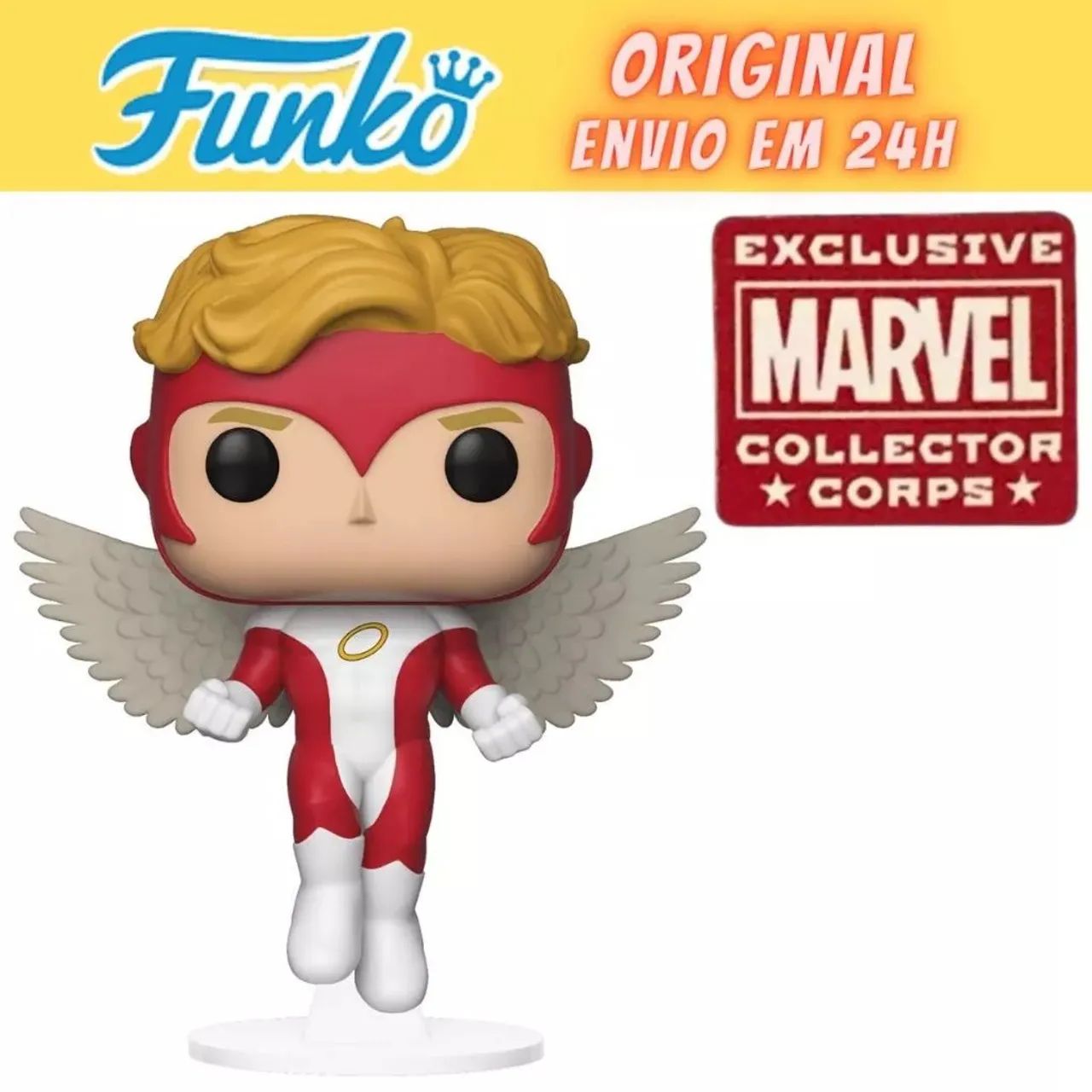 Funko Pop Homem Aranha, Visão, Anjo, Marvel - Foto 3