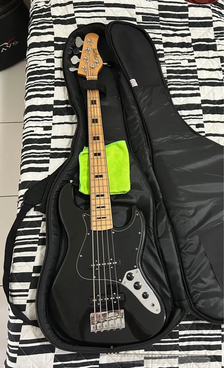 Baixo Tagima TJB5 black - Excelente estado