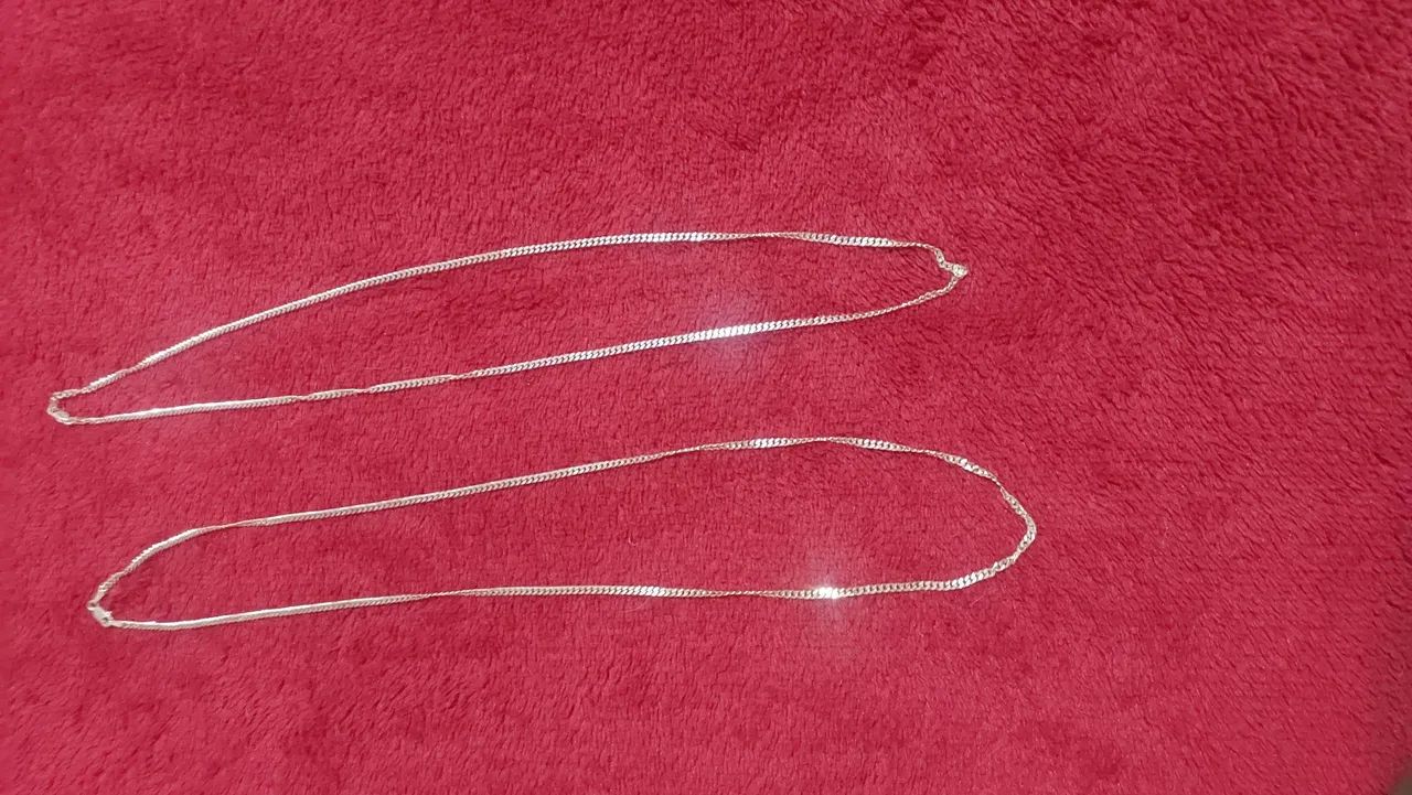 2 Correntes de Prata 925