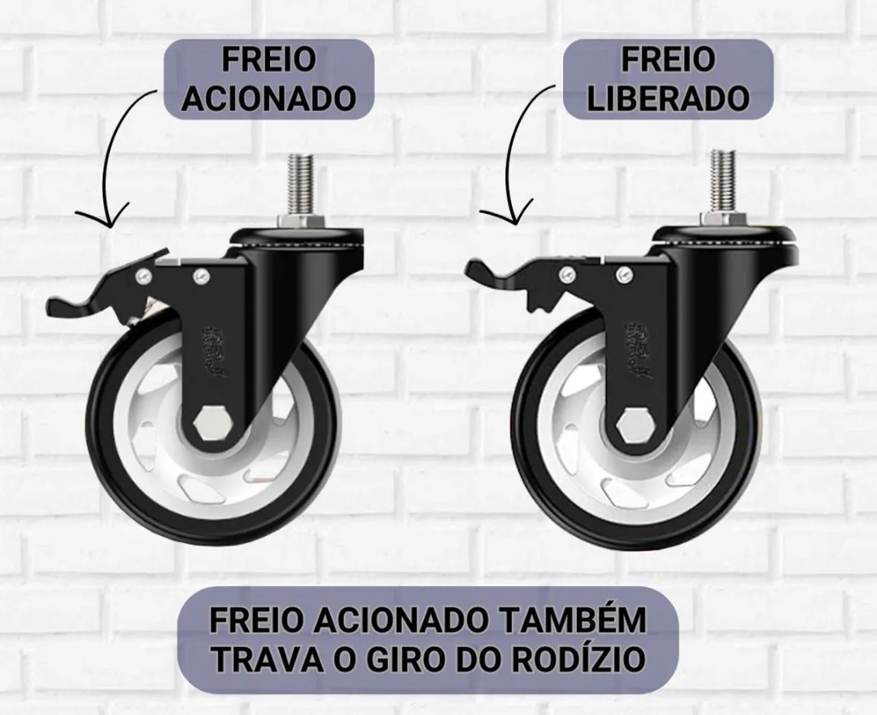 Rodas para Móveis! - Foto 4