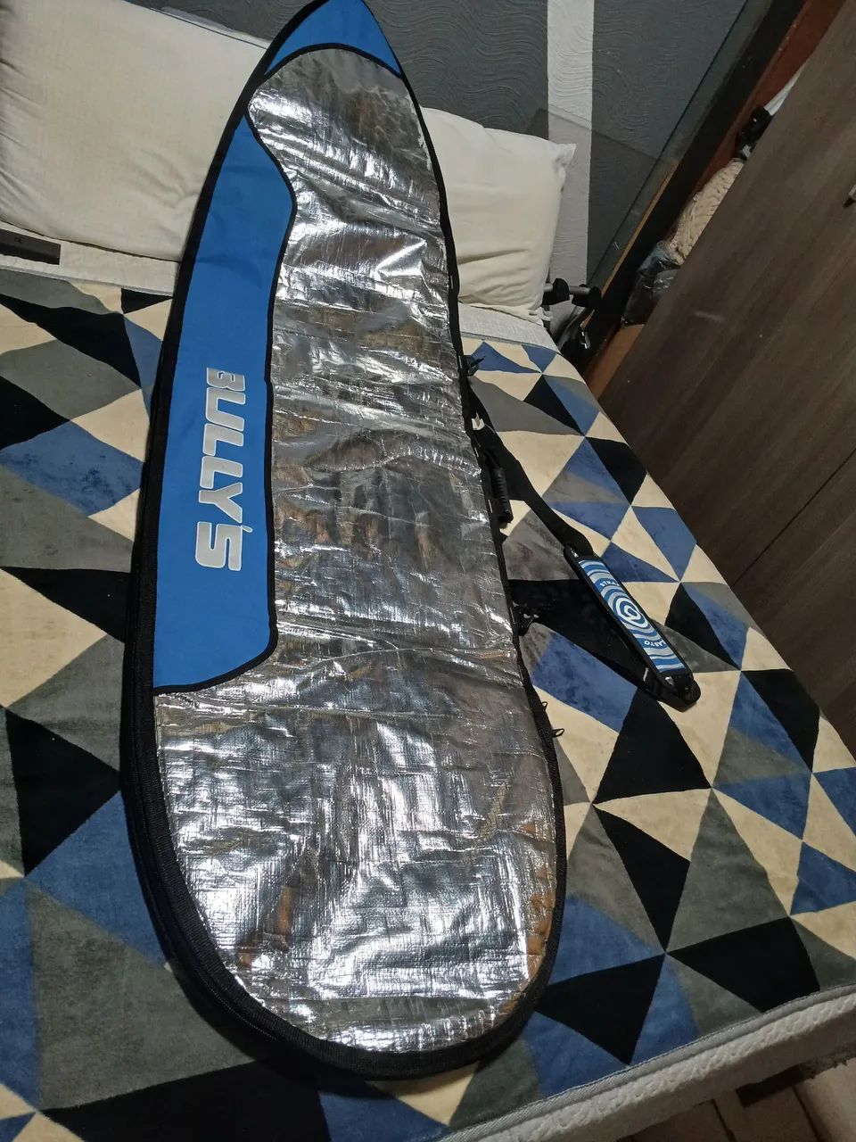 Capa de prancha bully's 6.6 refletiva 