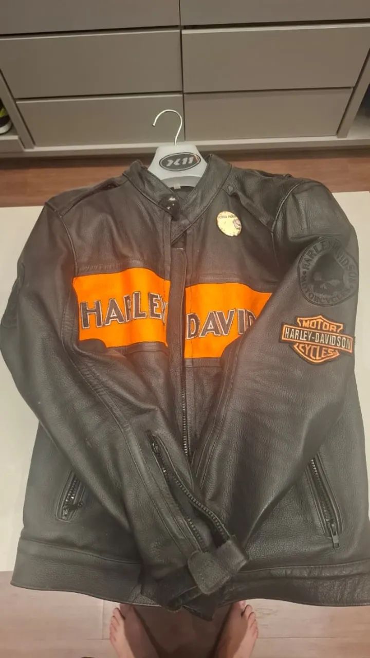 Jaqueta Harley Davidson (P) FABRICADA - Foto 3