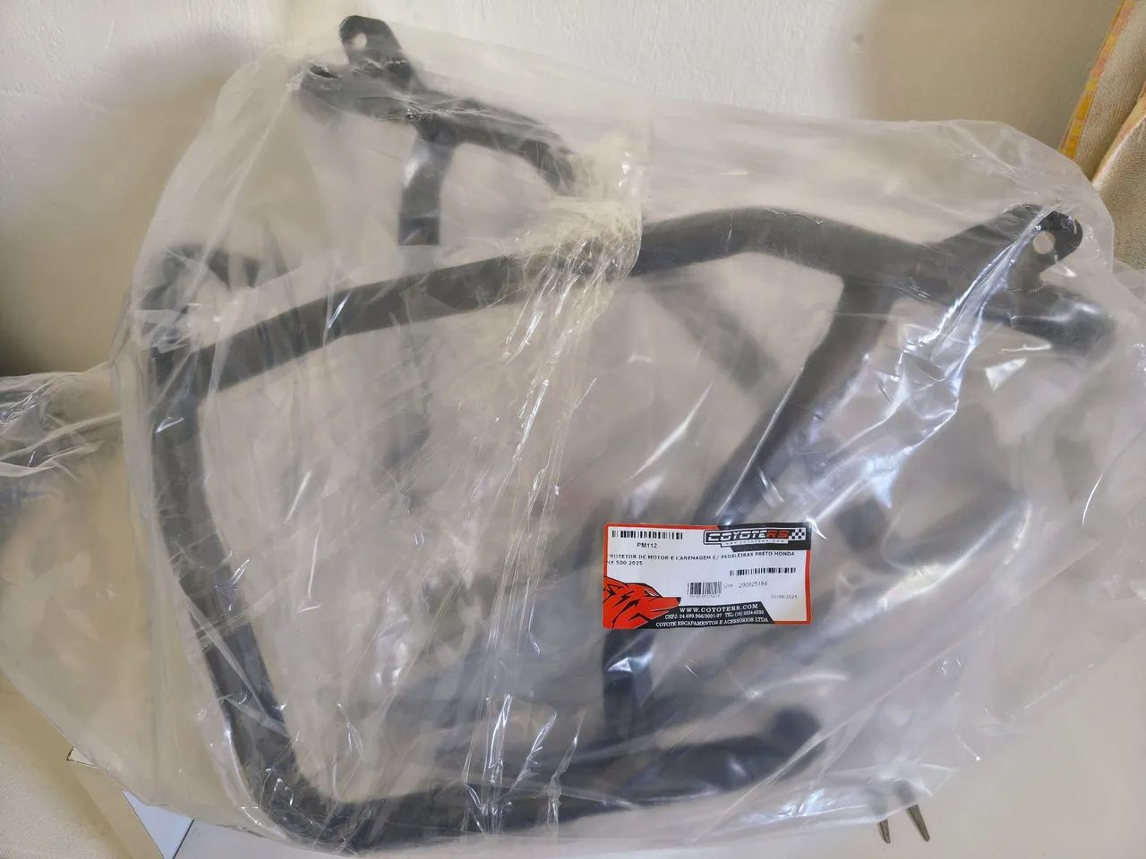 protetor de carenagem da nx 500  wats *23 - Foto 6