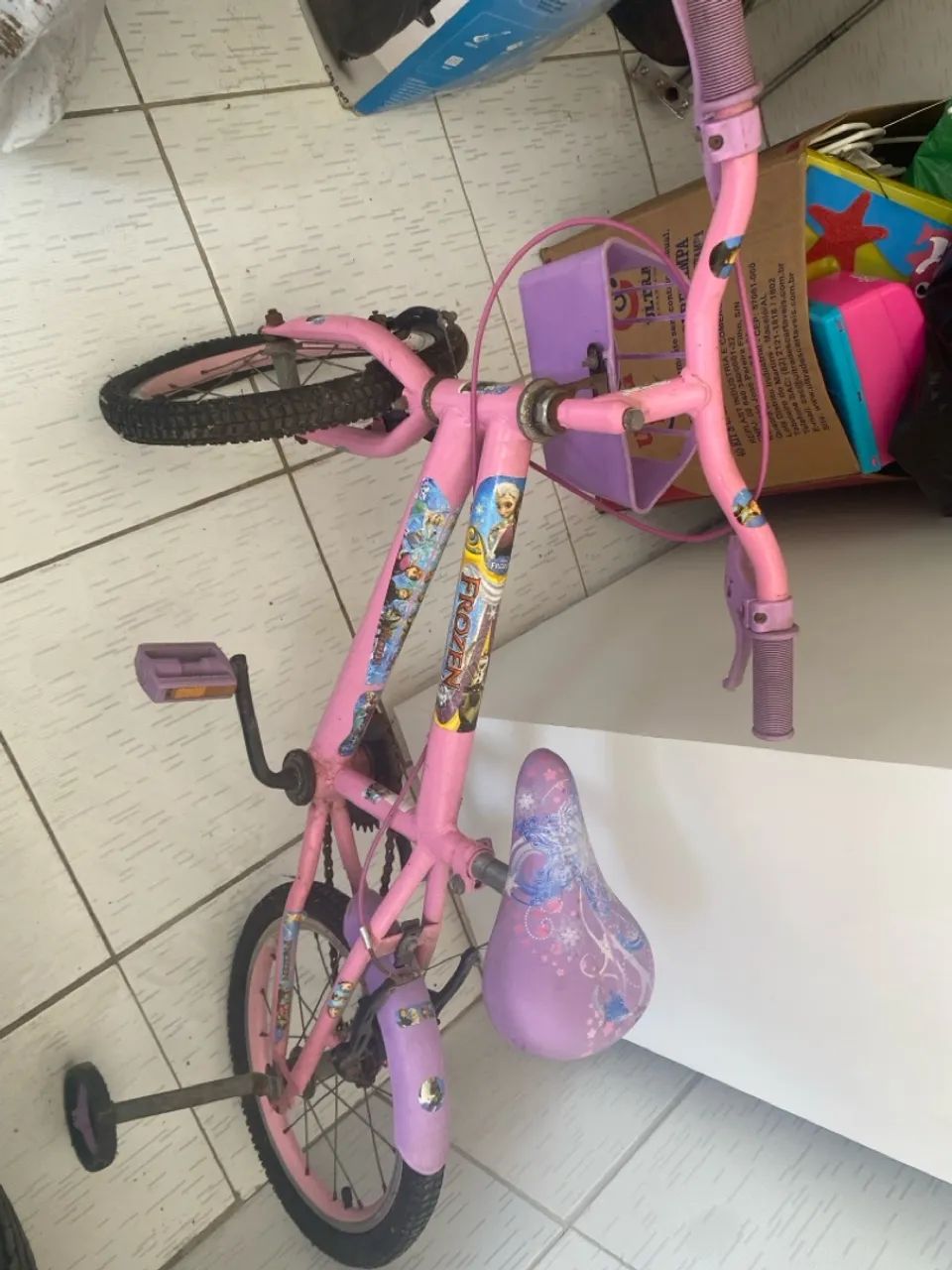 Bicicleta Infantil Frozen