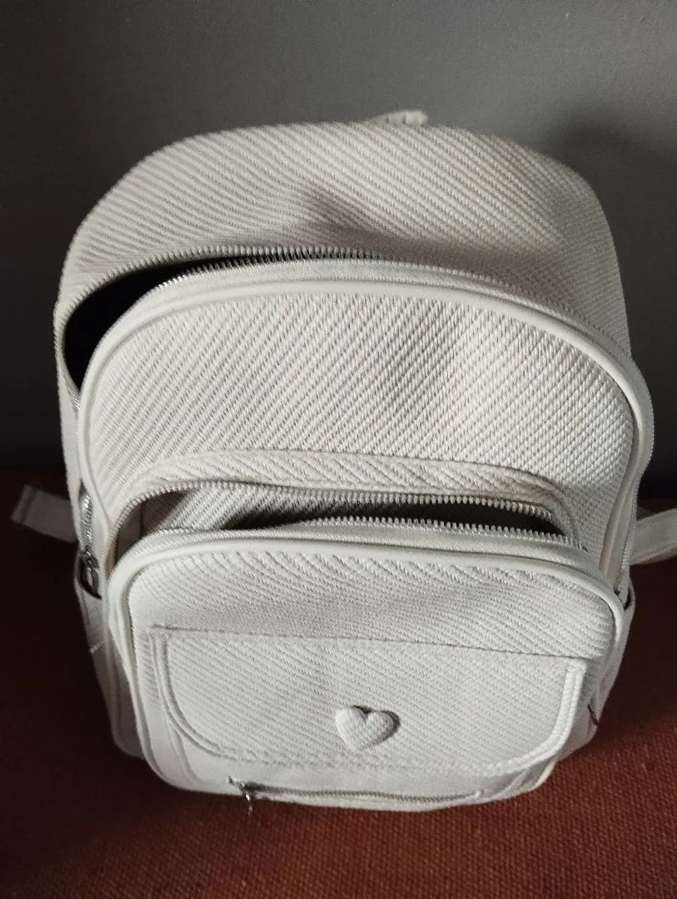 Mochila couro sintético - Foto 3