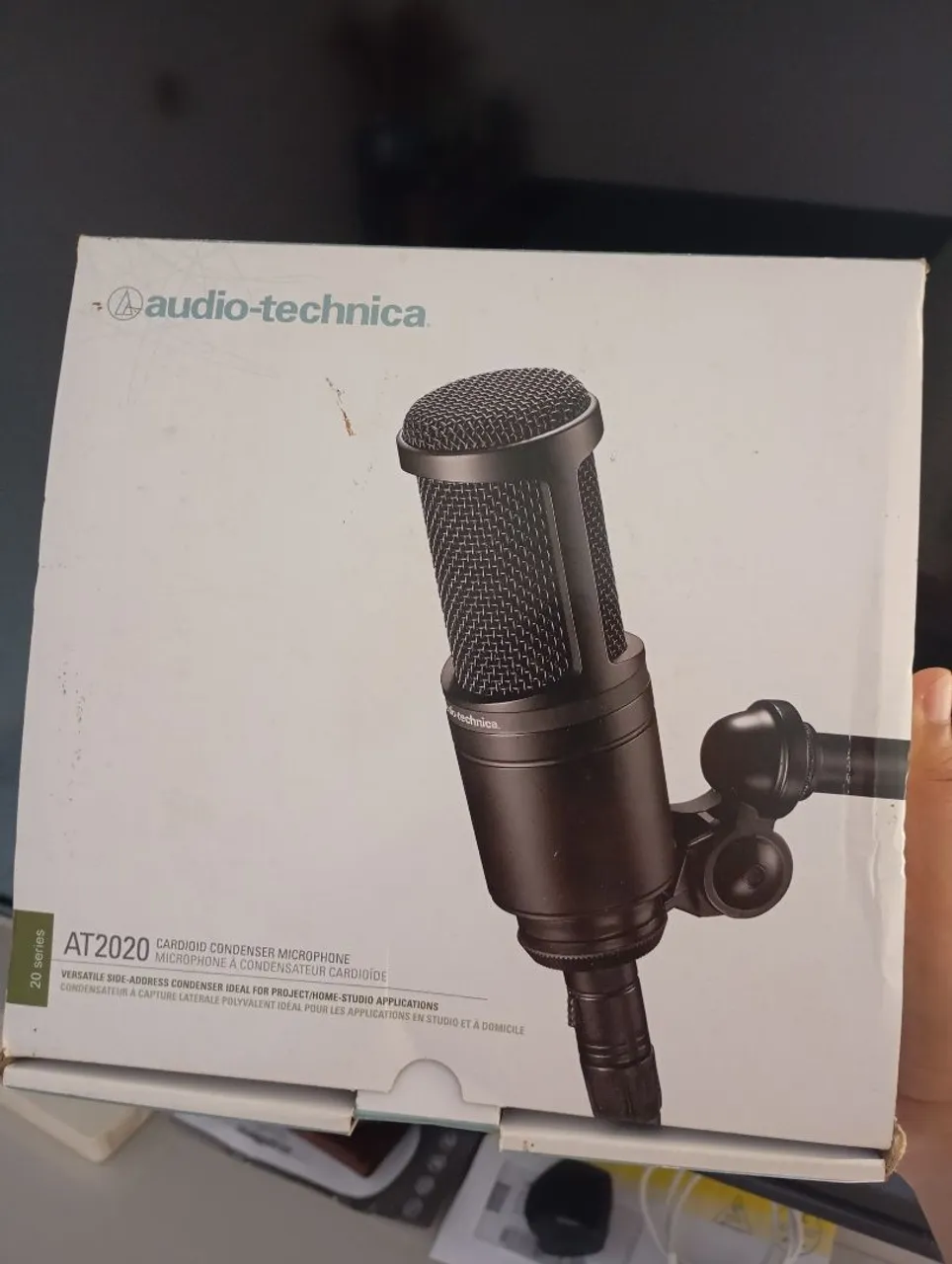 Microfone Condensador Cardioide Audio-Technica AT2020