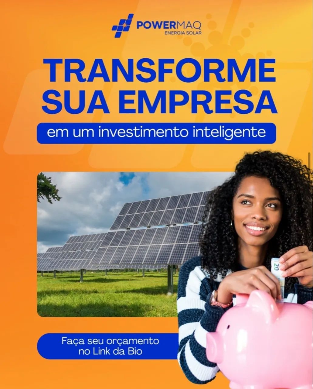 Usina solar, geradores elétricos 