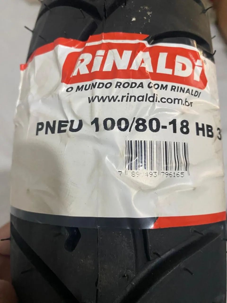Pneu Moto 100/80-18 - Novo! - Foto 2