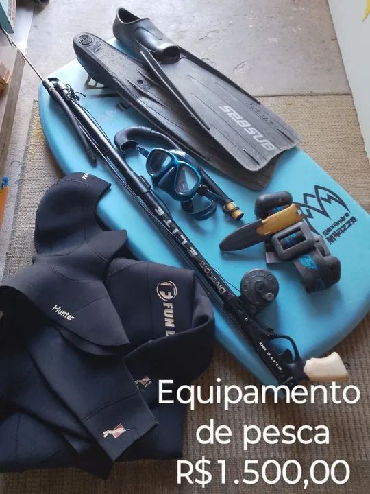 Equipamento de pesca 