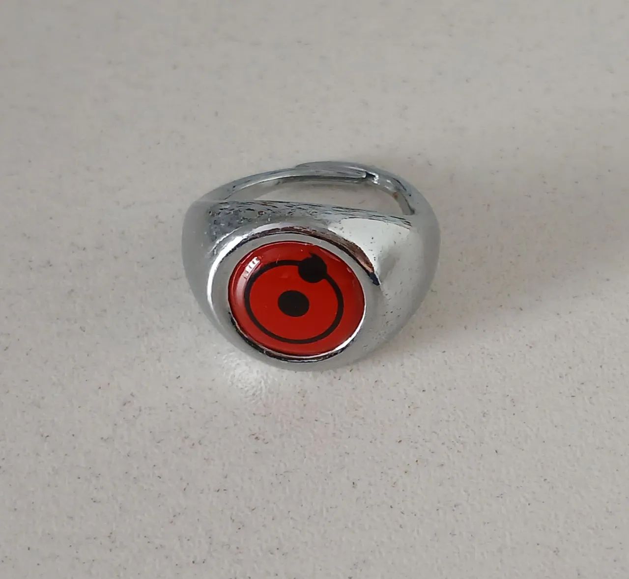 ANEL SHARINGAN NARUTO SHIPPUDEN AJUSTAVEL SEGUNDA FASE 2 DOIS
