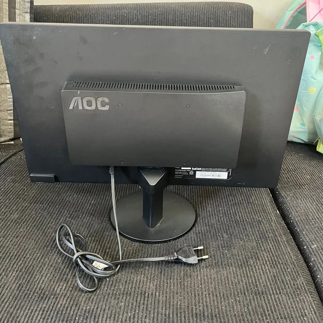 Monitor AOC com Tela Quebrada - Foto 3