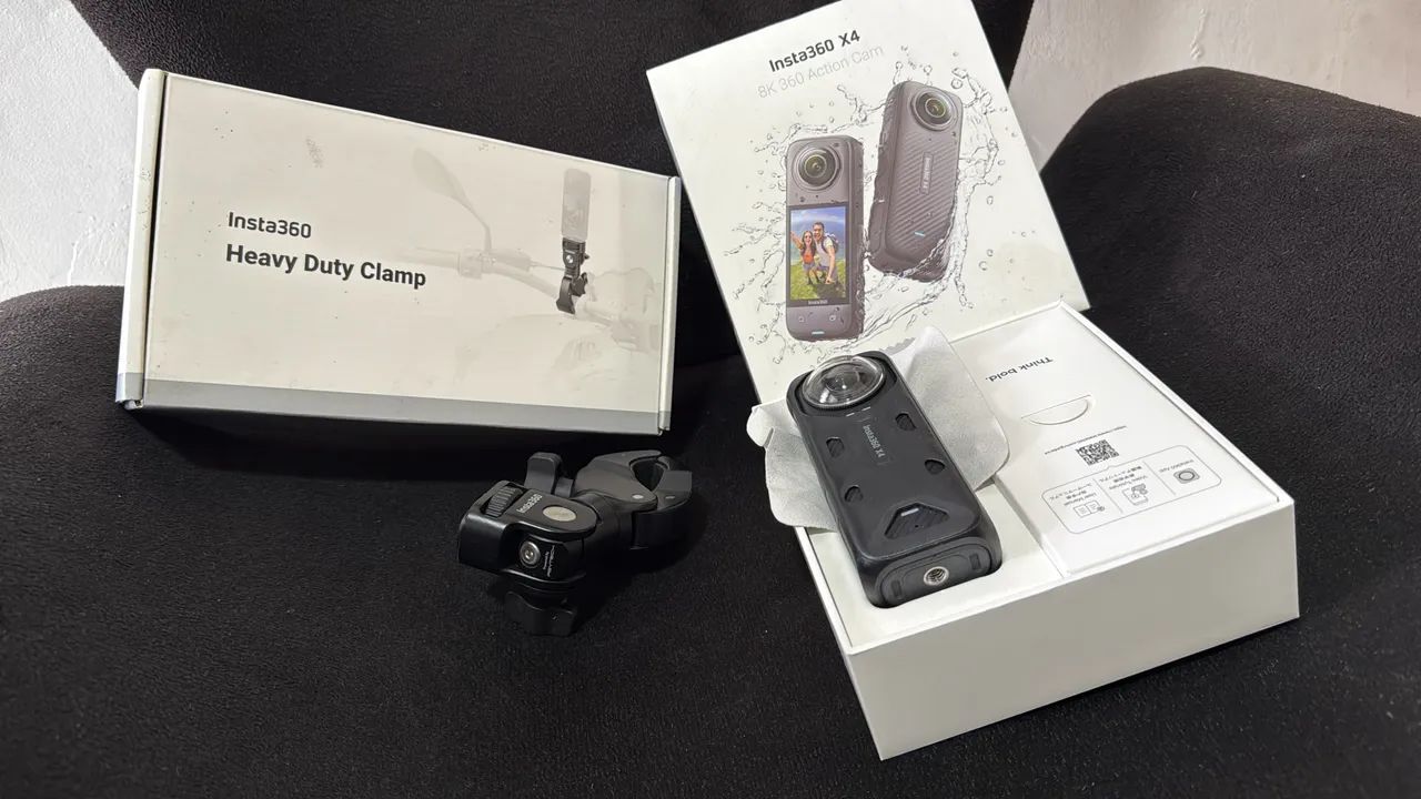 Câmera insta 360 x4