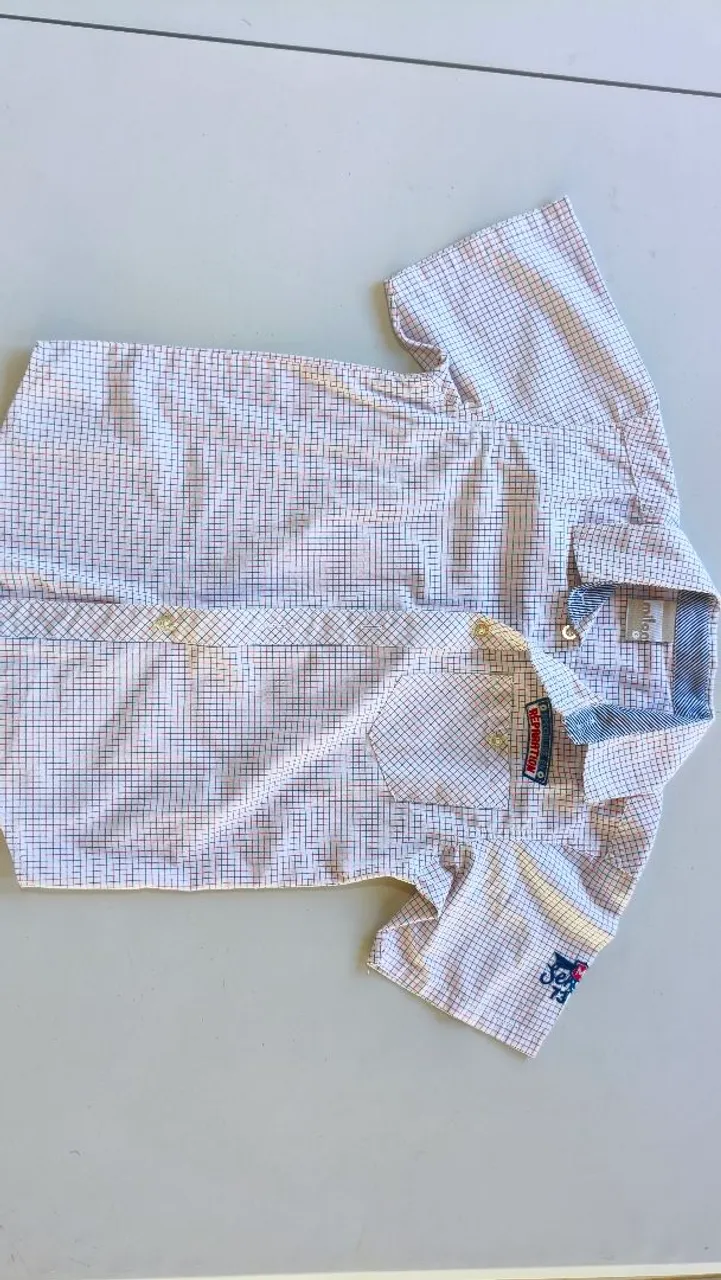 Camisas Xadrez infantis em ótimo estado