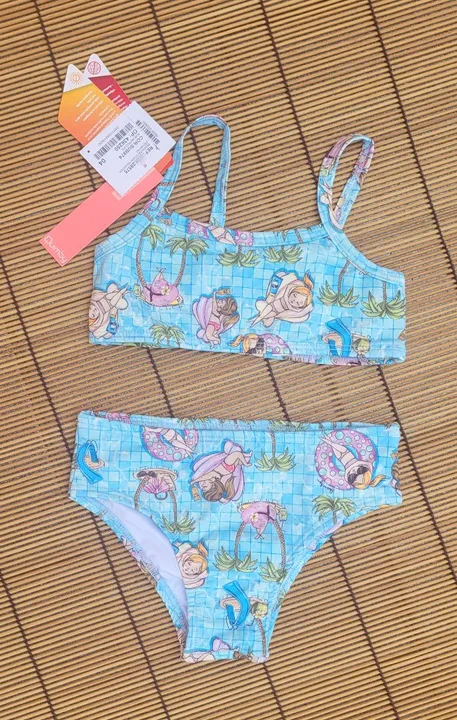 Biquíni Infantil Menina - Tamanho 4 Novo