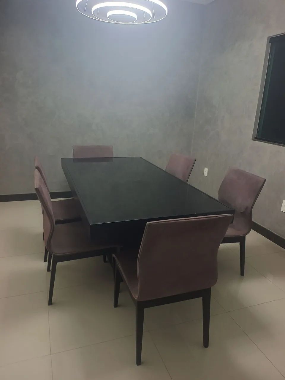 Mesa de Jantar Preta líder 
