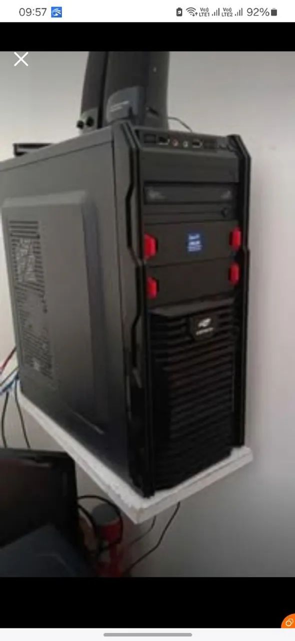 CPU Gamer de entrada i3 6100 3.70Ghz 6°geracao/8gb /R5 230 2gb.