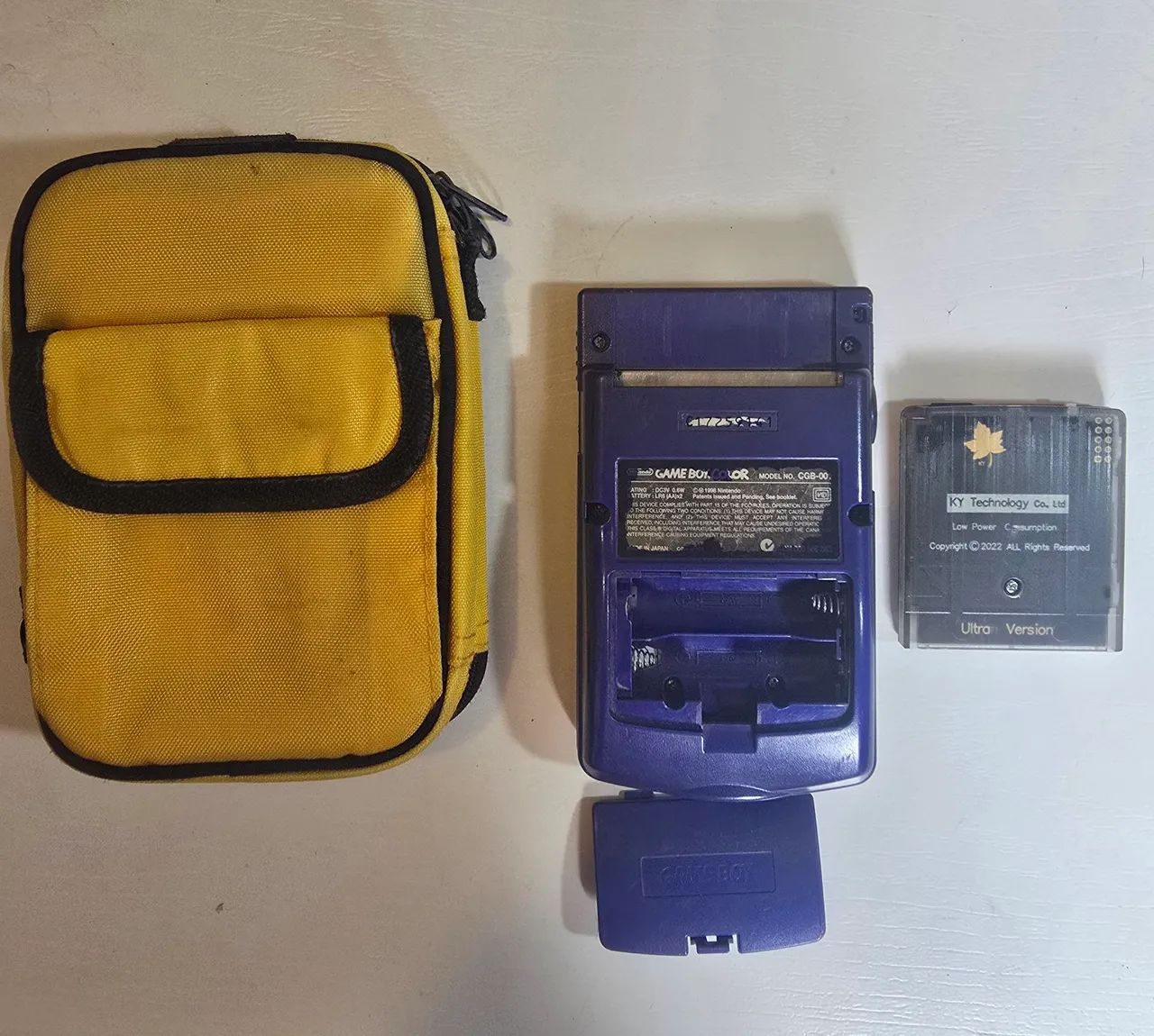 Game Boy Color com mod Ips, Everdrive e Case Original de Época (leia) - Foto 2