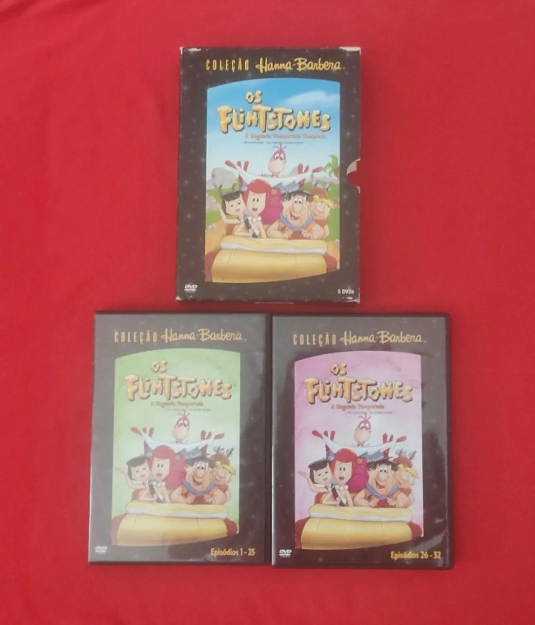 Dvd Os Flintstones A Segunda Temporada Completa com luva - Foto 2