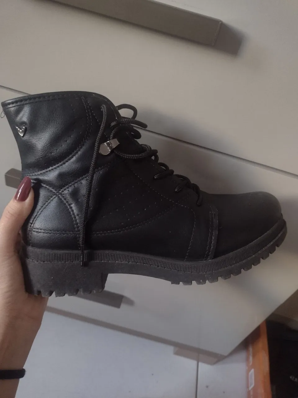 Bota Coturno Feminina