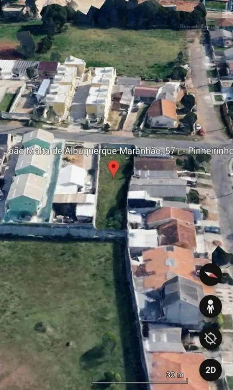 Terreno à venda, 511 m² por R$ 720.000,00 - Pinheirinho - Curitiba/PR