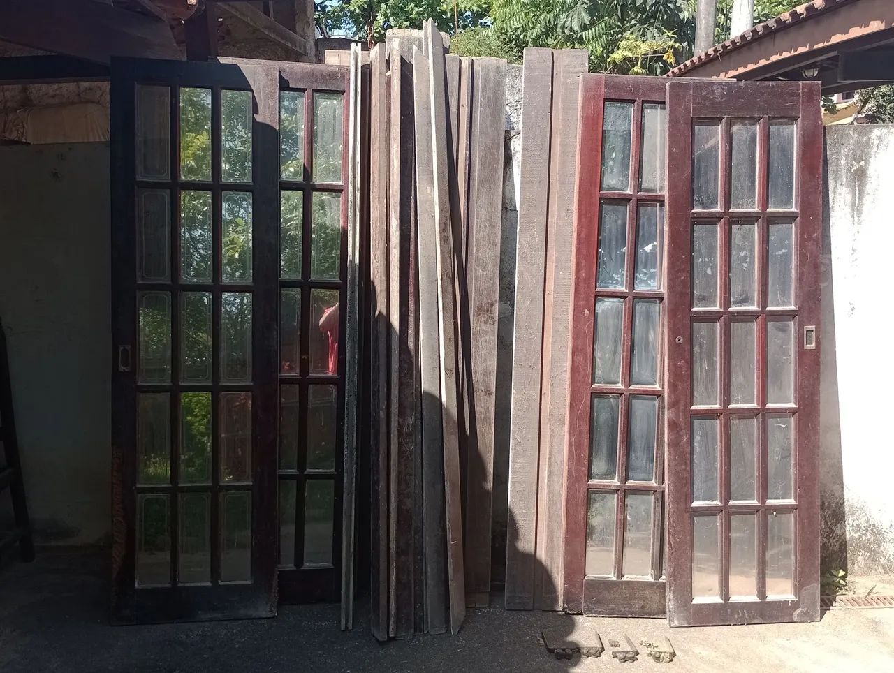 Porta de correr de madeira. - Foto 3