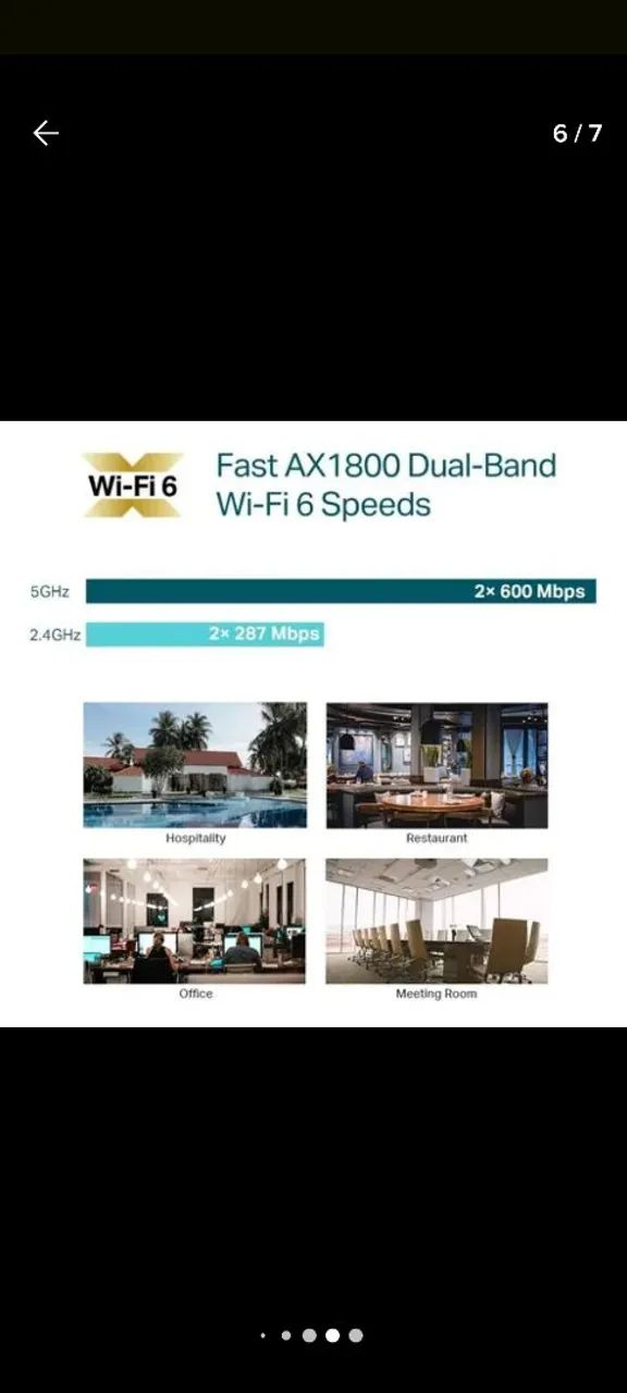 2 Unidades Access Point TP-Link Omada AX1800 Wi-Fi 6 EAP610 - Foto 6