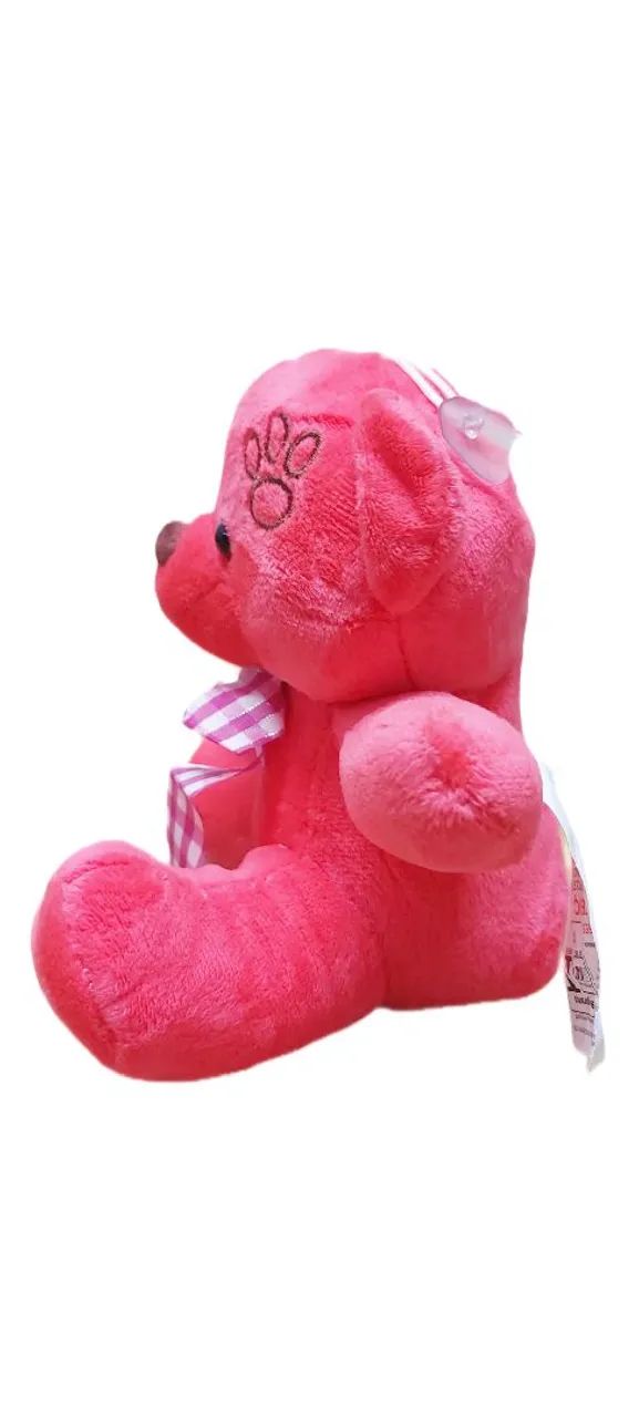 Urso Vermelho Pelúcia - Foto 4