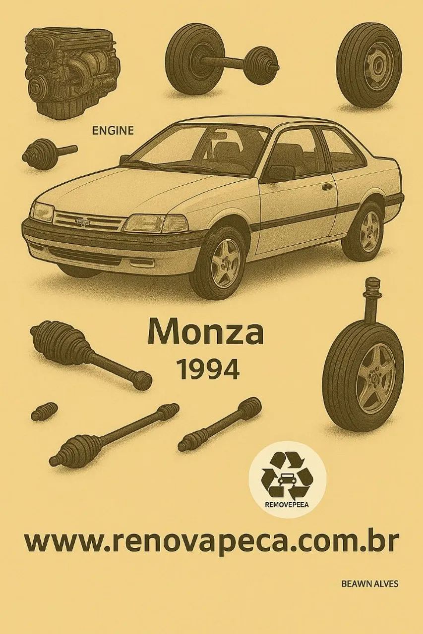 Sucata Monza Para Pecas 