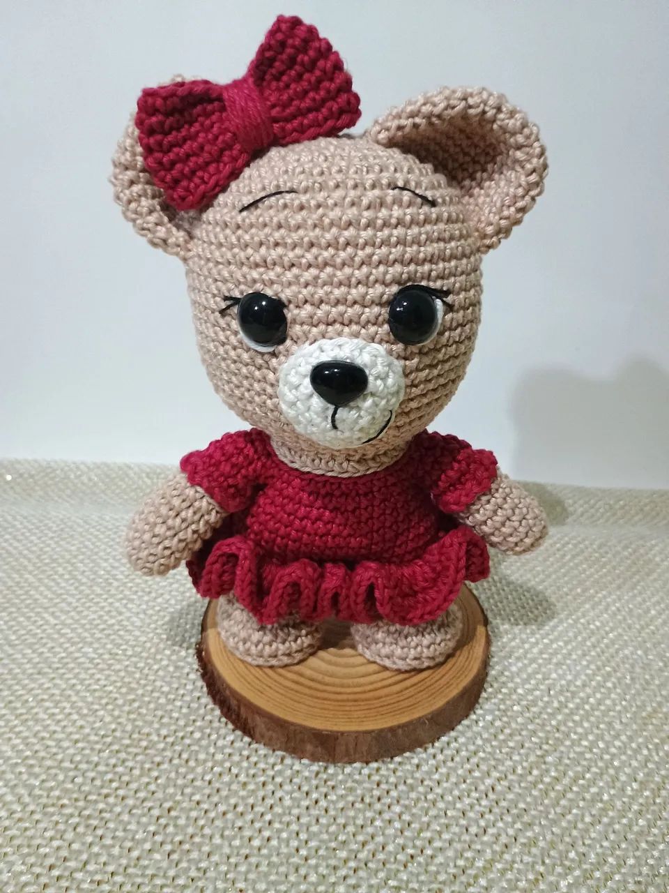 3 Lindos Ursos Amigurumi Feitos à Mão - Foto 6