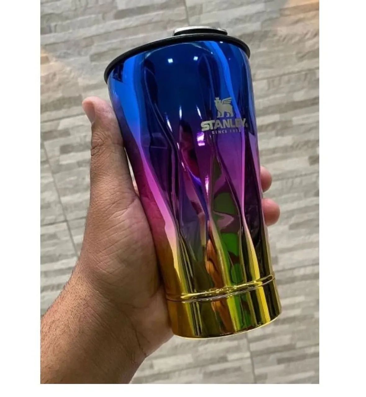 Copo termico 3d com tampa e abridor - Foto 4