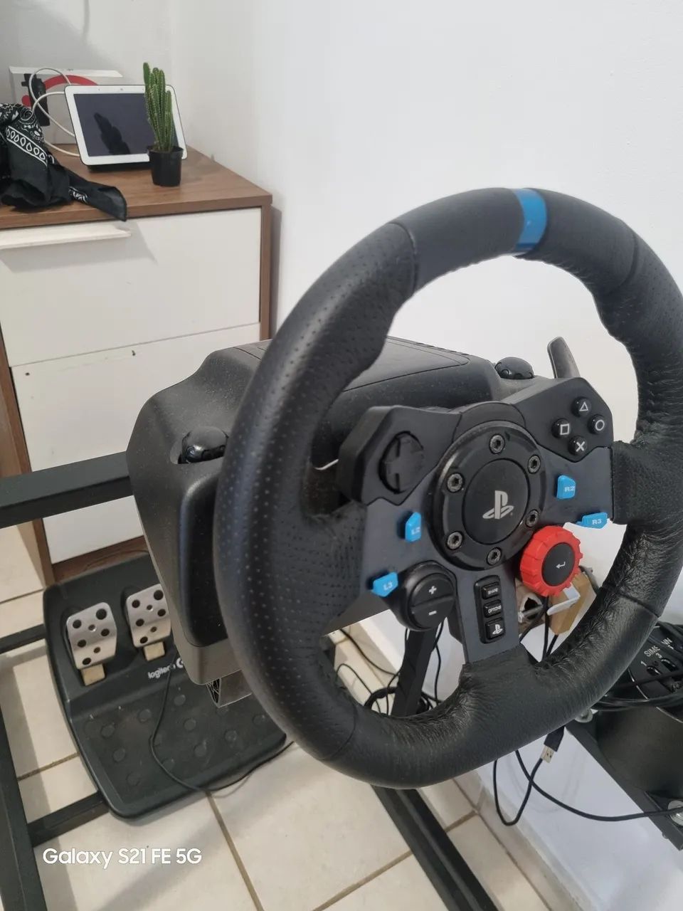 Volante Logitech G29 para PS4 e PC - Foto 4