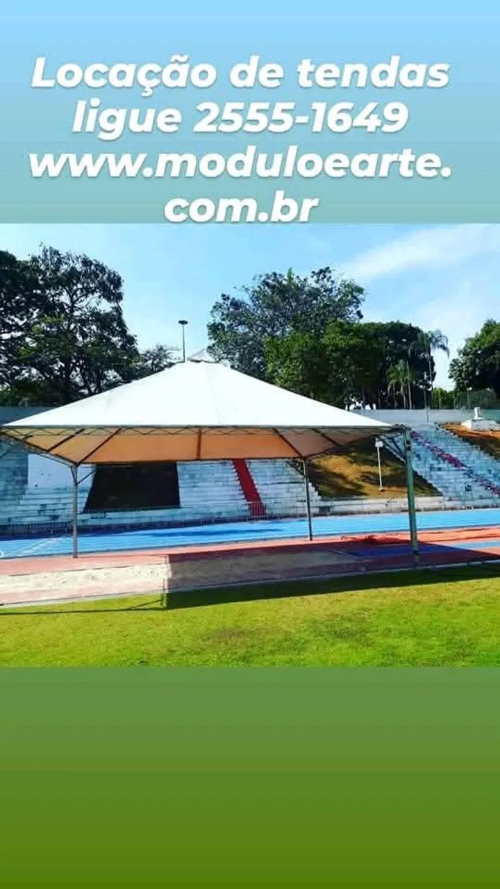 Tenda tamanho 8x8 para área externa. - Foto 3