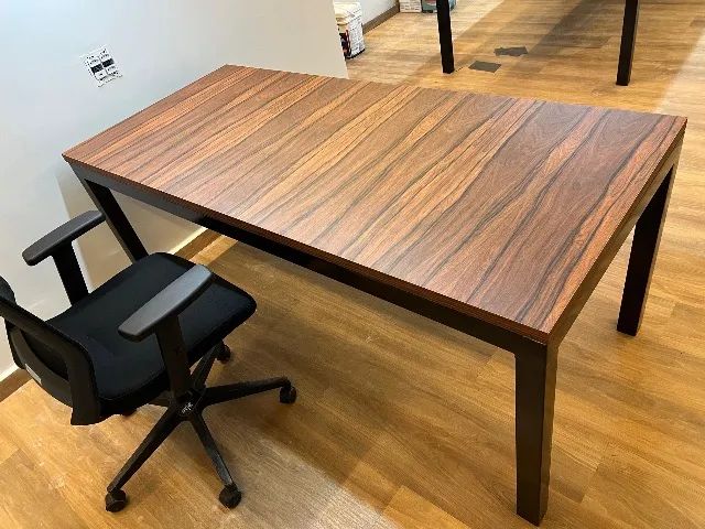 Mesa para escritório estilo industrial reforçada 1,80m - Foto 2