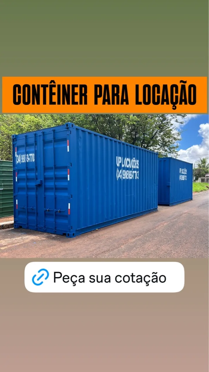 Contêiner para obra