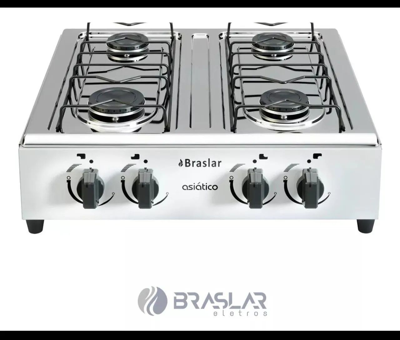 Fogão 4 Bocas Braslar de MESA - Novo! - Foto 3