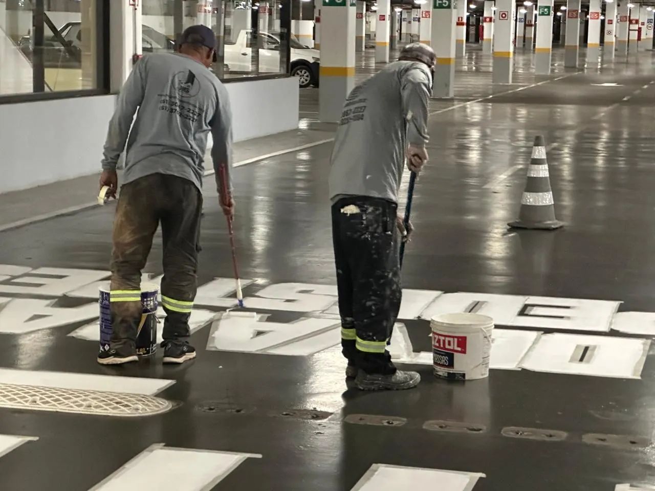 Pintura em geral e demarcações  - Foto 5