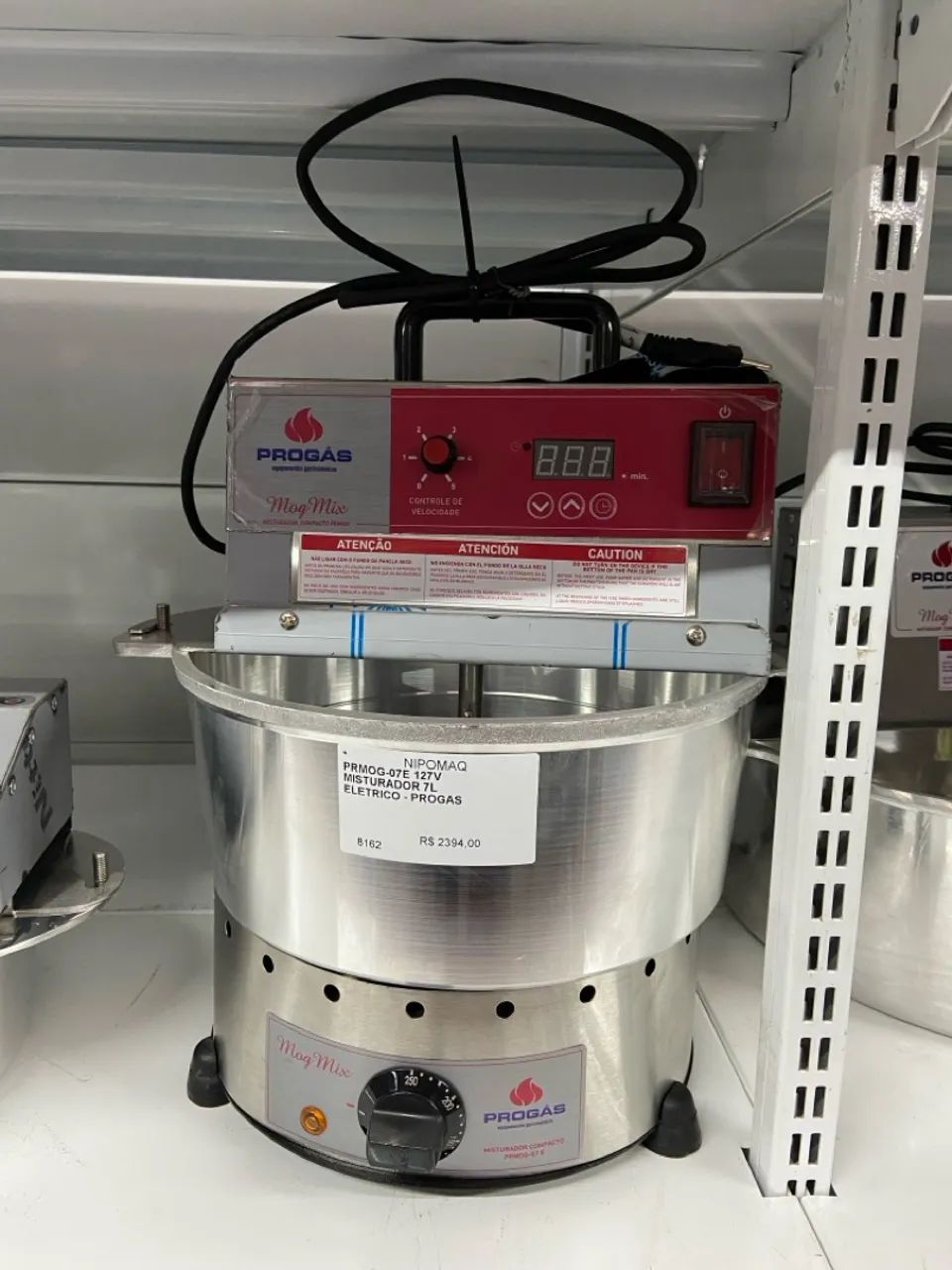 PRMOG-07E MISTURADOR 7L ELÉTRICO - PROGAS 