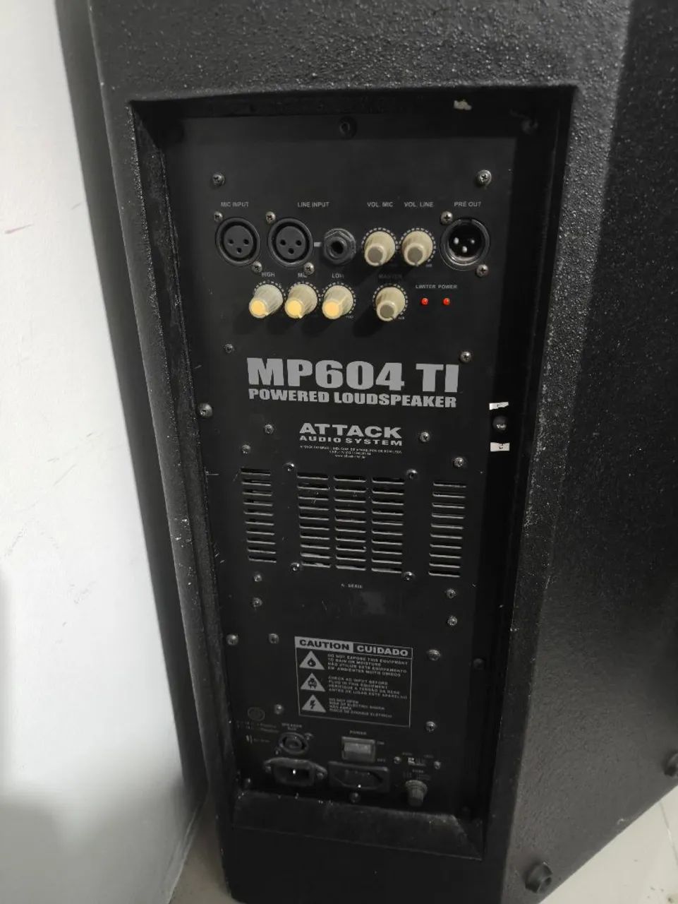 Par de Caixas Ativas Attack MP 604 ti - Foto 2
