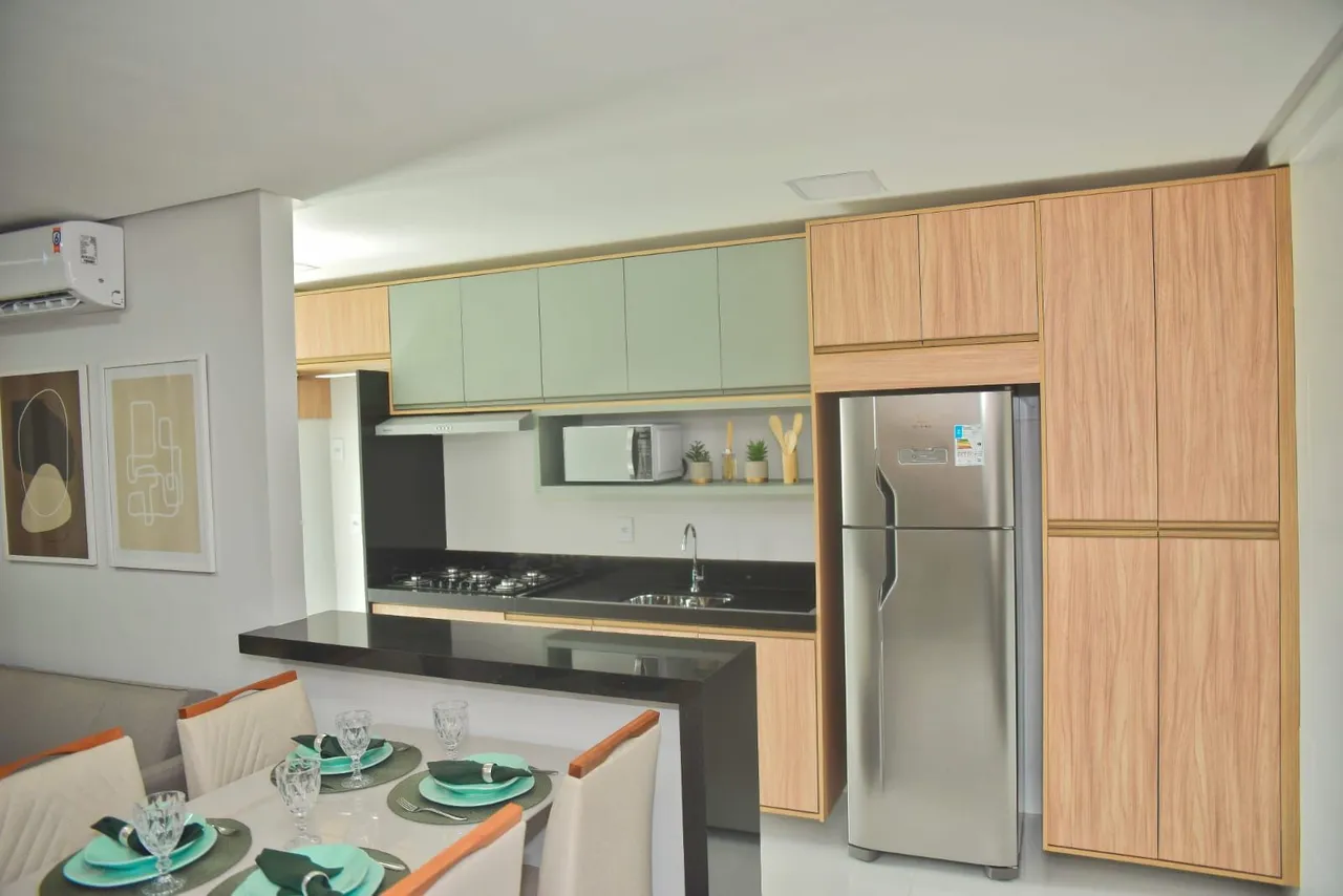 Apartamento novo mobiliado