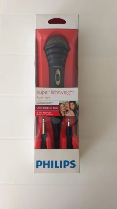 Microfone Philips Sbc Md 110/00 - Preto   - Foto 2