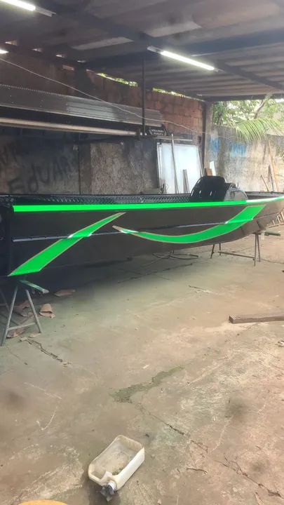 Barco de alumínio em ótimo estado! - Foto 2