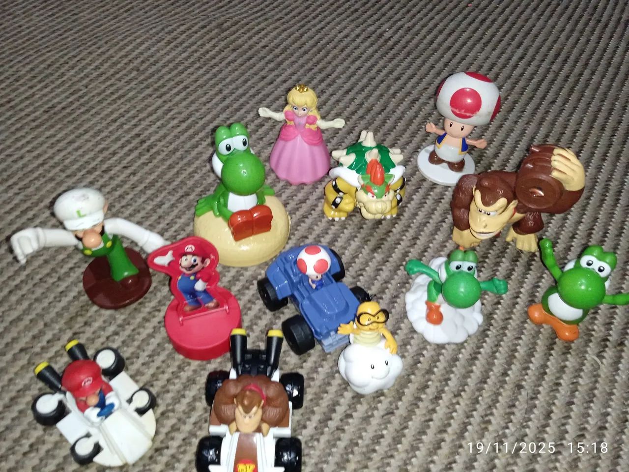 Mário Bros, kit com 13 peças. - Foto 3